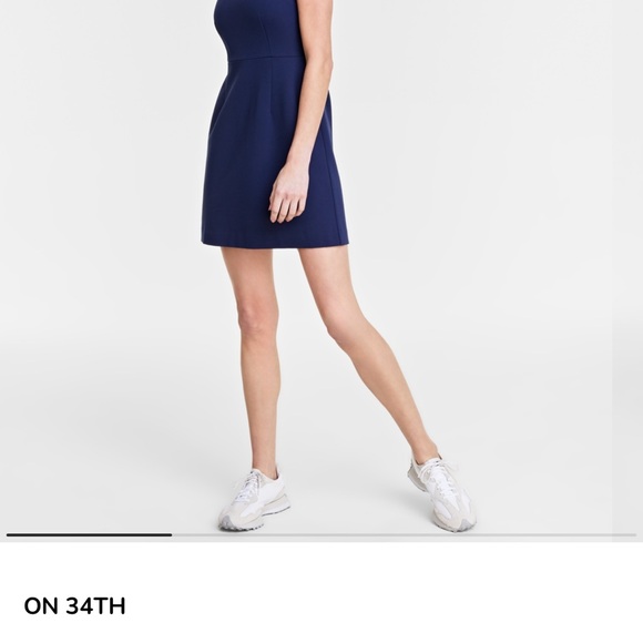 ON 34TH One Shoulder Navy Dress - Picture 1 of 3